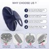 BEAUTAIL Silicone Body Scrubber for Shower and Gentle Suitable for and Sensitive Easy High 1 Blue Bath, Exfoliating, Cleansing, Loofah, Women, Men,