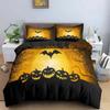 Halloween Flying Vampire Bedding Set Bats Duvet Cover Single Double King Polyester Quilt Cover