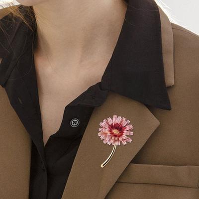 Dames Broche Verloop Emaille Bloemontwerp Broche Pak Revers Trui Jurk Jasje Badges Bruiloften Feesten Dagelijks Gebruik