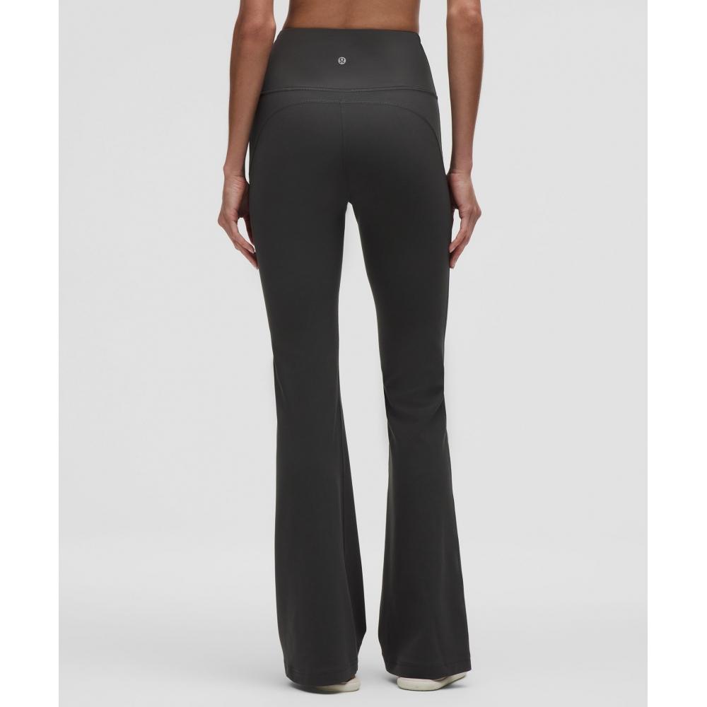 Lululemon Groove Nulu Super High Rise Flared Pant  Regular Graphite Grey