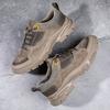 Echtleder Herren Sneaker Rutschfeste Herren Freizeitschuhe Bequemes Trekkingschuhwerk Allround Outdoor Wanderschuhe Freizeitspaziergang