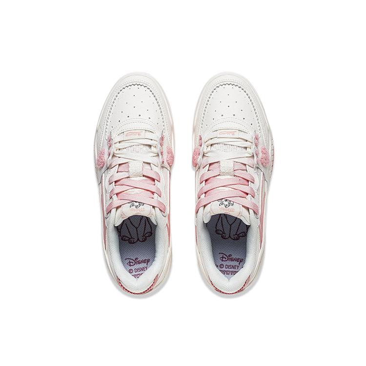 Li Ning Moon White X Disney Marie Cat 'White Pink' Women's AGCT416-3