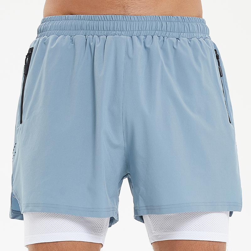 Mens marathon Running Shorts Training Tights Sports for Men Gym Jogging Sportswear Male Basketball Fitness Double Shorts Dry Fit