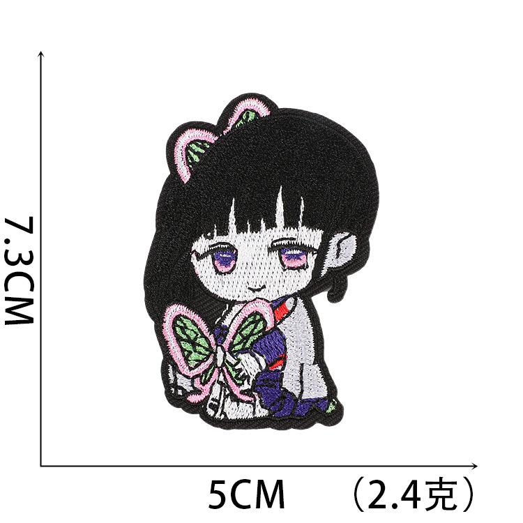 Computer Embroidery Label Cartoon Embroidery Cloth Sticker Animation Character Diy Decorative Patch Sticker Ironing Embroidery Chapter Boy