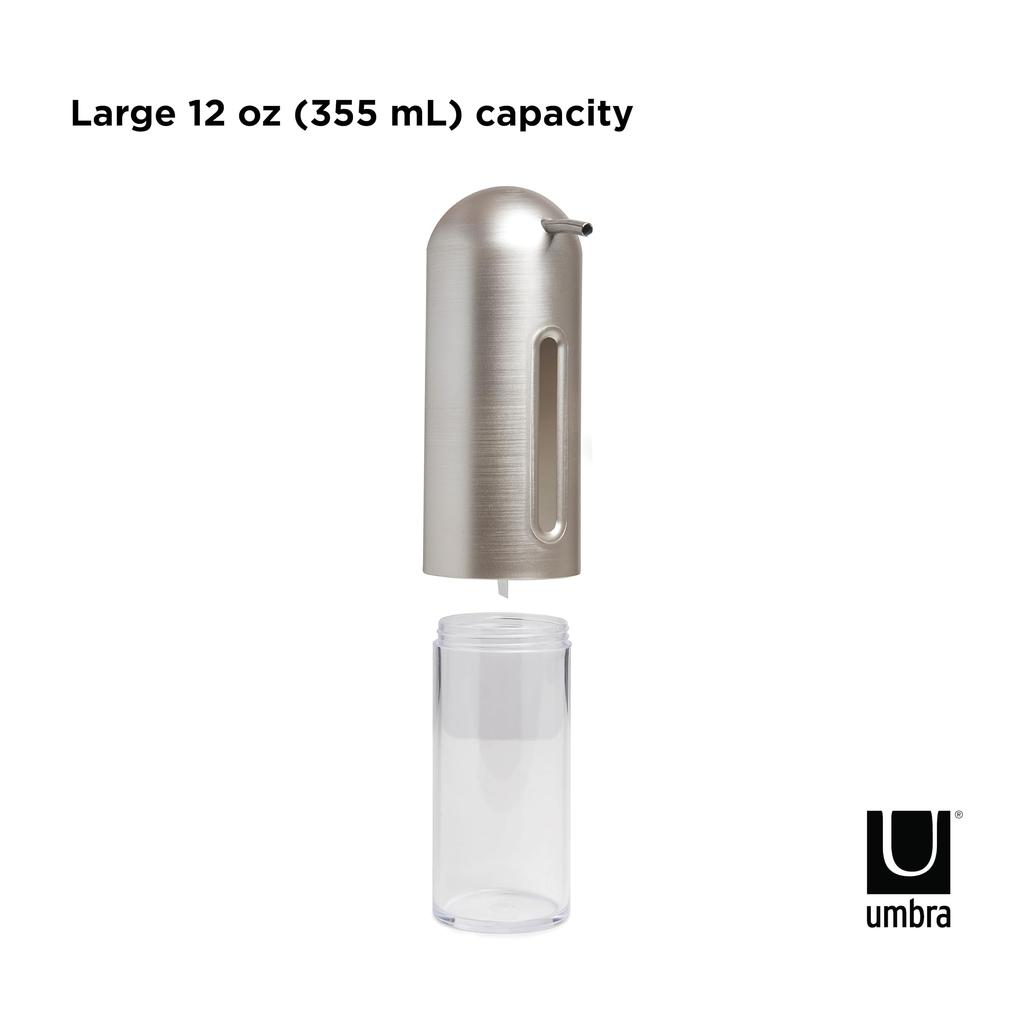 Umbra Hand Soap Pump for and Office Virus and Infection Penguin 2330190410 Dispenser, 350ml, Bottle, Kitchen, Bathroom, Entryway, Use, Prevention,