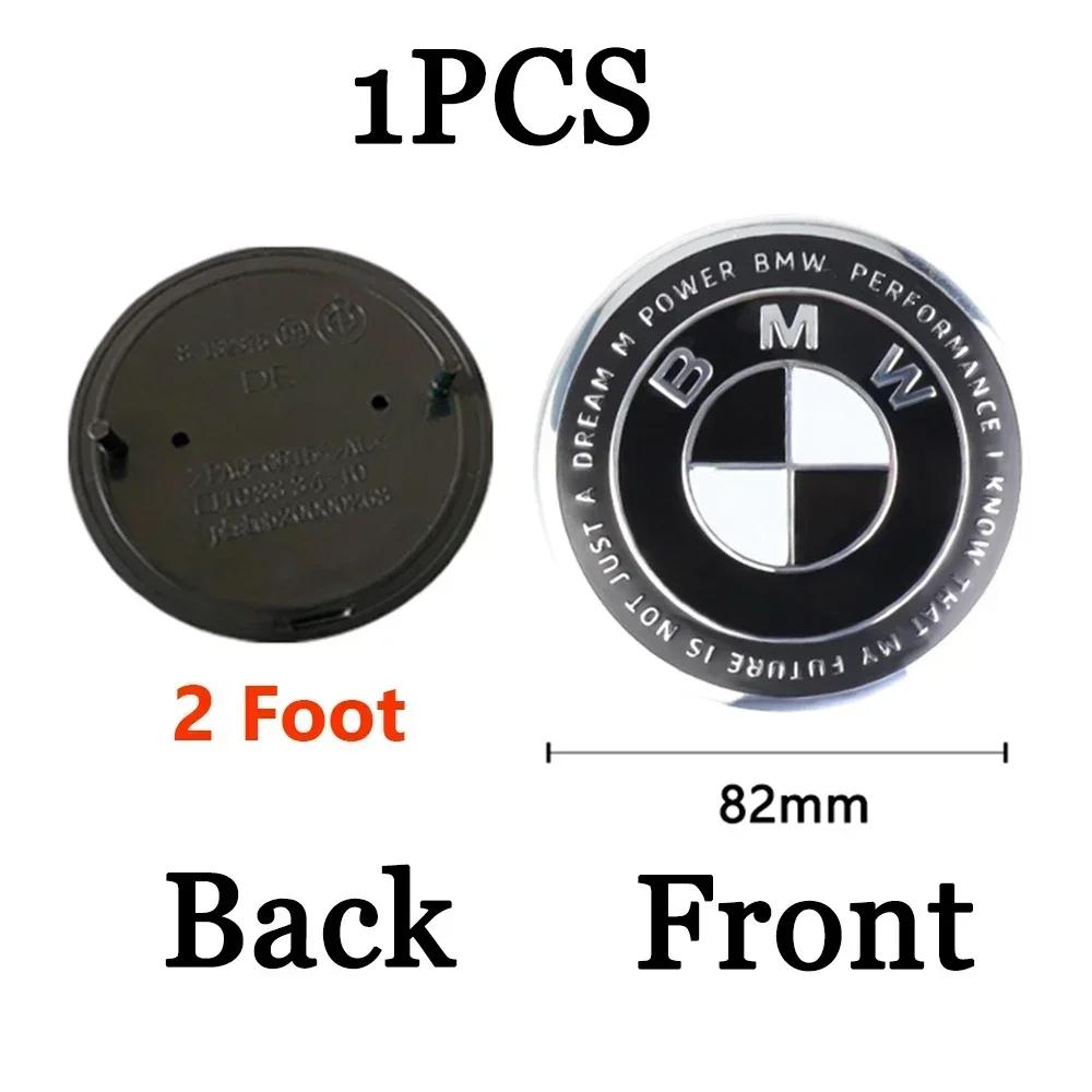74/82mm Car Hood Front Rear Trunk Emblem Badge Replacement For BMW E36 E46 E53 E90 E60 E61 E93 E87 X1 X3 X5 X7 F30 F20 M F10 E28