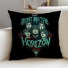 Metal BBring Me The HorizonS Cushion Cover Breathable and skinfriendly linen pillowcase square removable and washable cushion