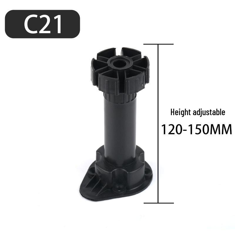 ABS Adjustable Leveling Cabinet Feet - Thickened Plastic Legs for Kitchen and Cupboard Support