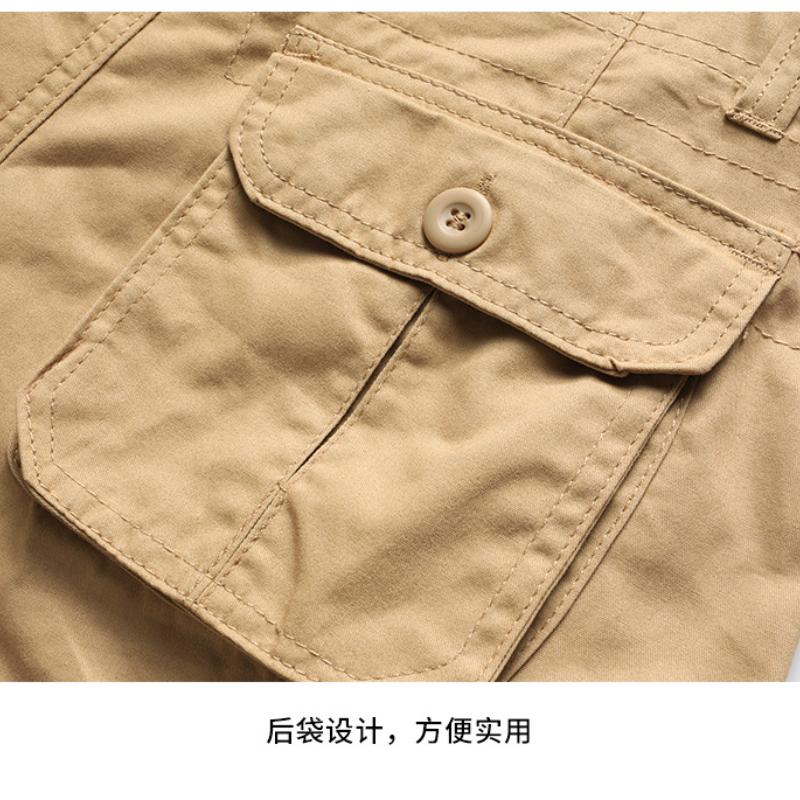 Cozy Up Men's Camo Cargo Shorts Relaxed Fit Multi-Pocket Camouflage Cargo Shorts Cotton