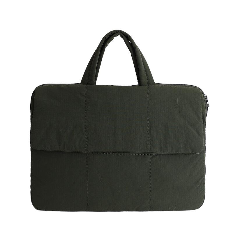Laptop Bag Briefcase Women's Solid Color Tote Bag