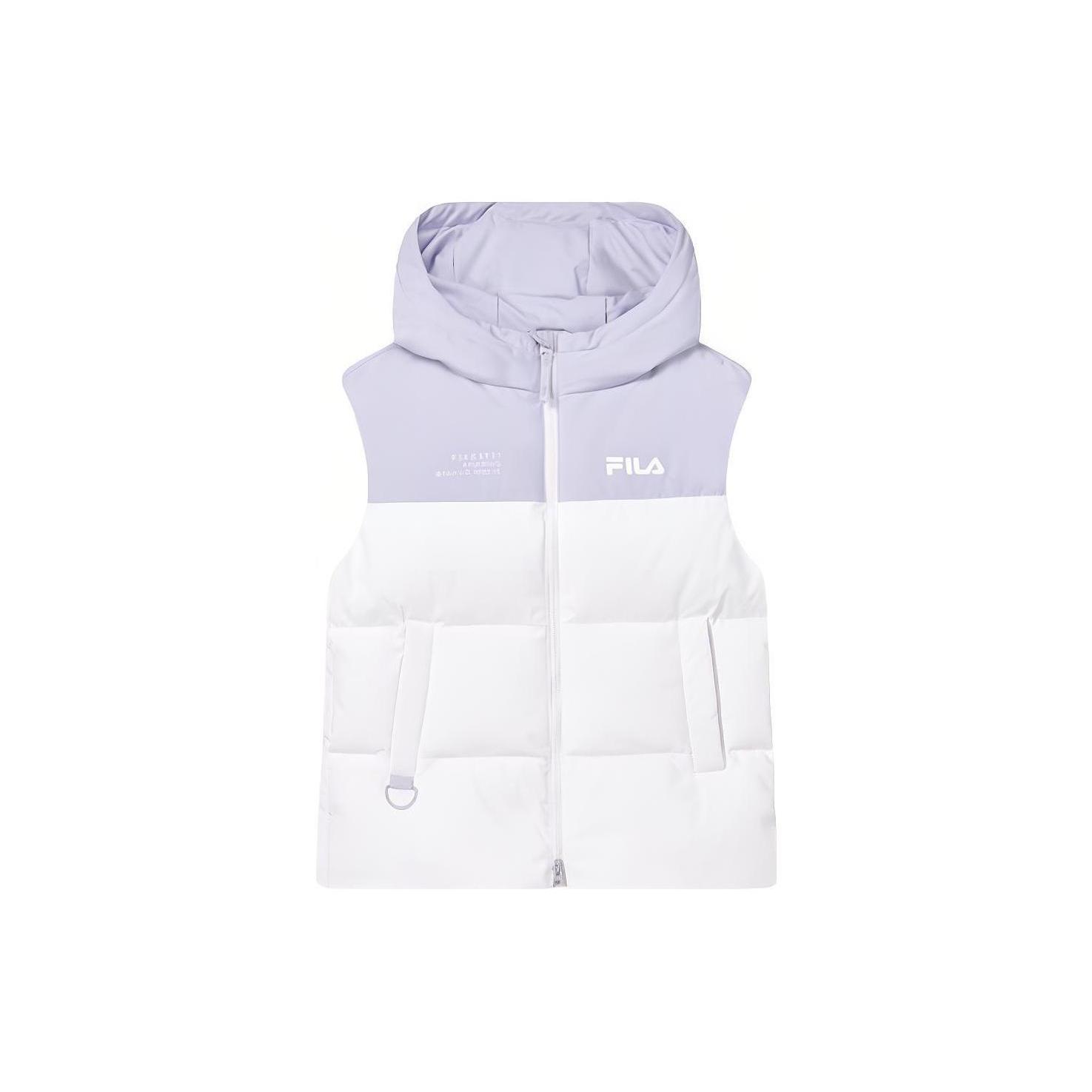 

New FILA Vest Women s Standard White F11W349911F-WT M