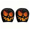 2Pcs Elastic Spooky Face Auto Headrest Sleeve Soft Comfortable Auto Headrest Wrap  Travel