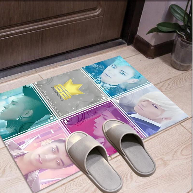 BIGBANG Pattern Rug, Indoor/Outdoor Mat, for Picnic, Gameroom, Bedroom, Office, Living Room, Home Decor Carpet, Birthday Gift