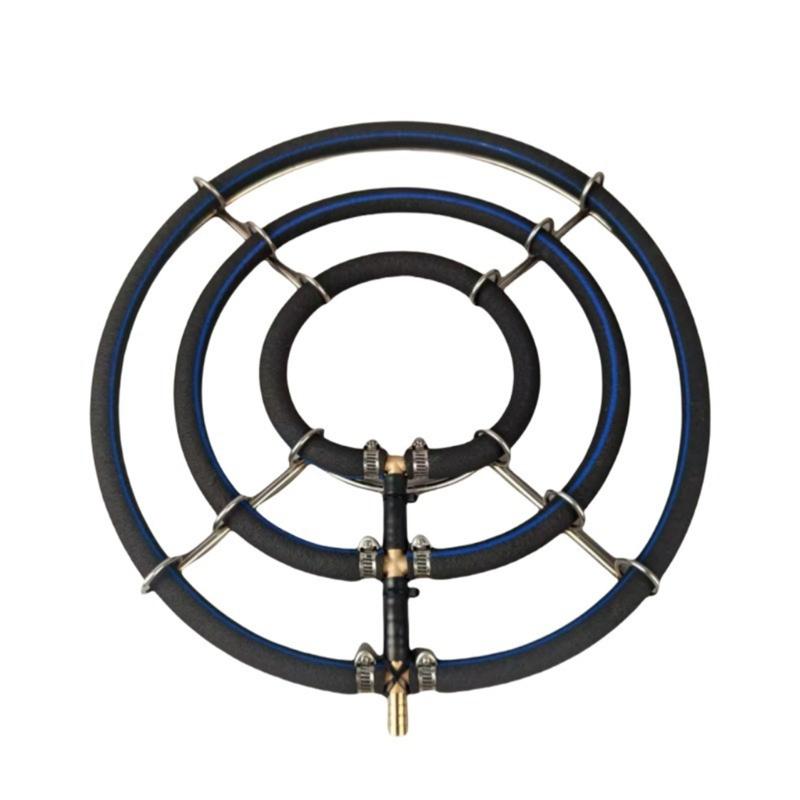 Home Fish Oxygen Diffuser for Pond Work, Round Hose Port, Fish Pond and Culture Pool Aerator Accessory for Daily Use