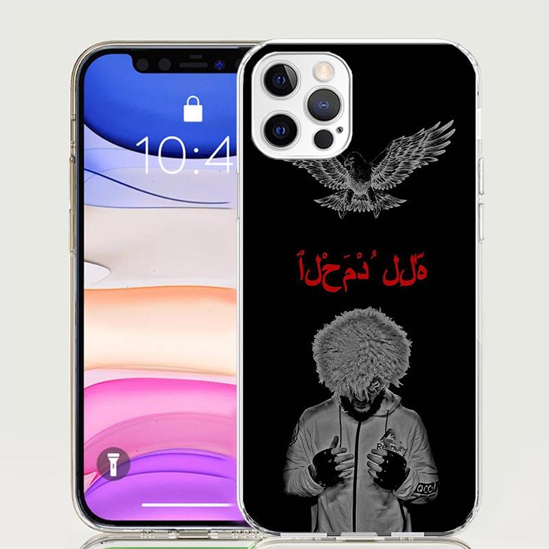 Khabib Nurmagomedov Phone Case for Apple iPhone 17 Air 16 15 Plus 14 + 13 Mini 12 11 Pro Max 7 8 SE 16Max Soft Shell Cover Coque