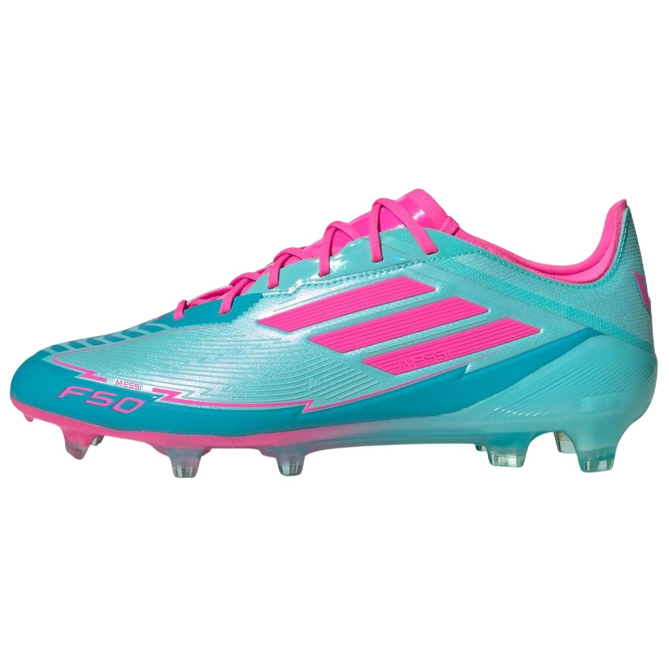 

adidas Messi Adizero F50 Elite FG La Vida Tropical Pack Unisex Sneakers Teal Flash-Aqua Lucid-Pink IH0927 40⅔