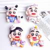 Cute Shin-chan Resin Ornaments: Handmade Hair Clips, Phone Cases, and Shoe Buckles