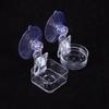 New Reptile Water Food Bowl Suction Cup Food Tray Gecko Reptile Lizards Spider Tree Frogs Feeder Habitat Decoration Pet Supplies