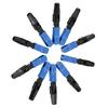 10pcs Lot SC UPC Optic Fiber Quick Connector Fast Adapter Single Mode for FTTH ODF