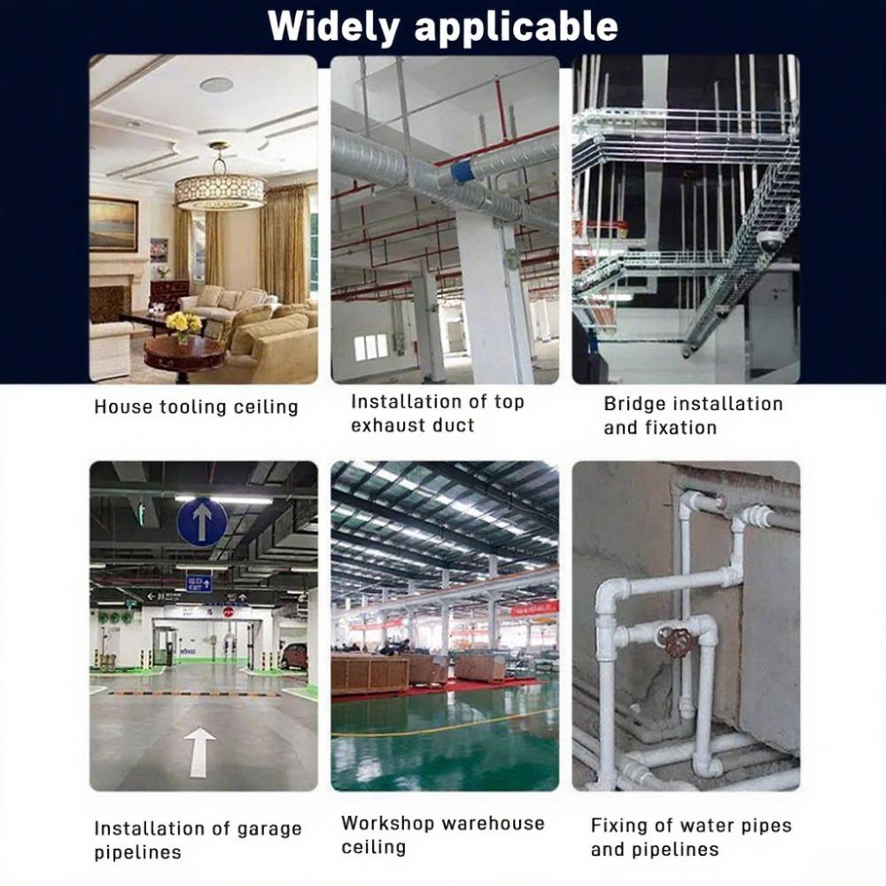 Silencing Cannon, Nail Shooting Gun, Wall Fastener, Nail Fixing Cable Tray, Hang Card, Pipe Clamp Installation, Ceiling Artifact