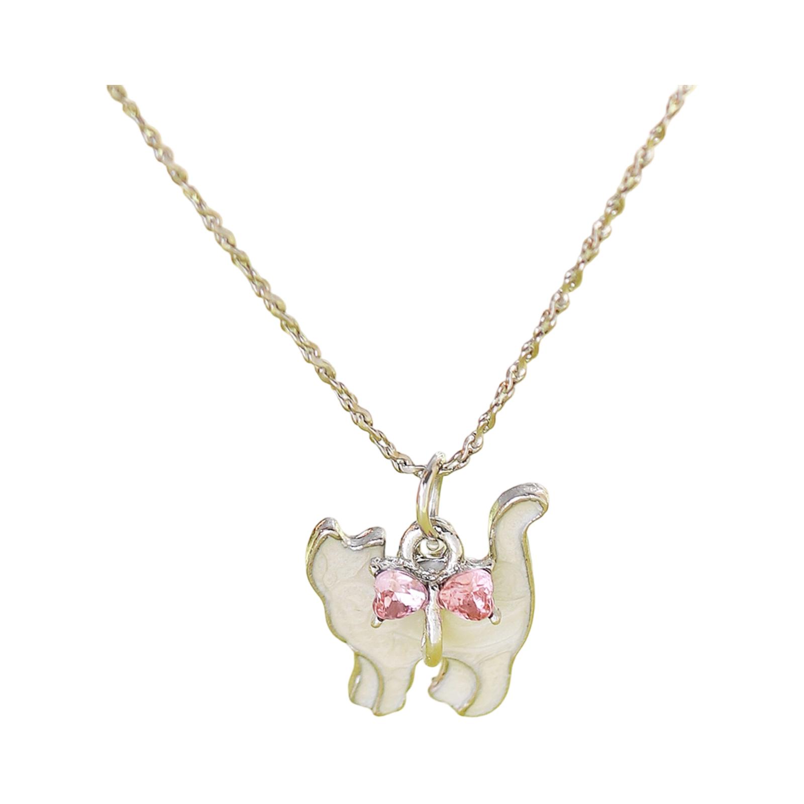 

Mother-of-pearl Necklace, Unique And Cute Pendant Clavicle Chain, Small And Exquisite Elegant Neck Chain Gift For Women. One Size