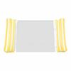 Portable Foldable Water Hammock with Net Backrest Floating Water Bed Inflatable Striped Swimming Pool Mattress Pool Party Toy
