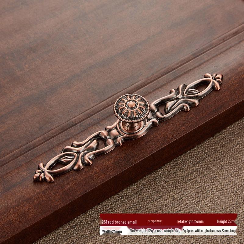 Antique Bronze European & American Zinc Alloy Cabinet Drawer Pull Handle