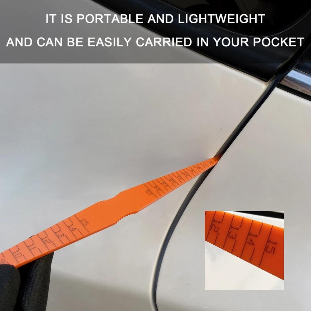 Taper Simple Tool Vehicle Portable Alignment Gauge Ruler Panel Feeler Measurement Scale Car Bod F5L3