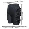 Mens Padded Shorts Breathable Protector for Soccer Basketball Outdoor Sports M