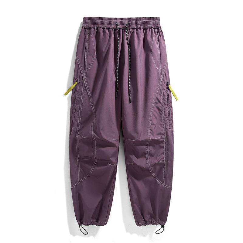 Summer New Tooling Storm Pants for Men and Women Functional Waterproof Soft Shell Mountaineering Straight Casual Sports Trousers for Men