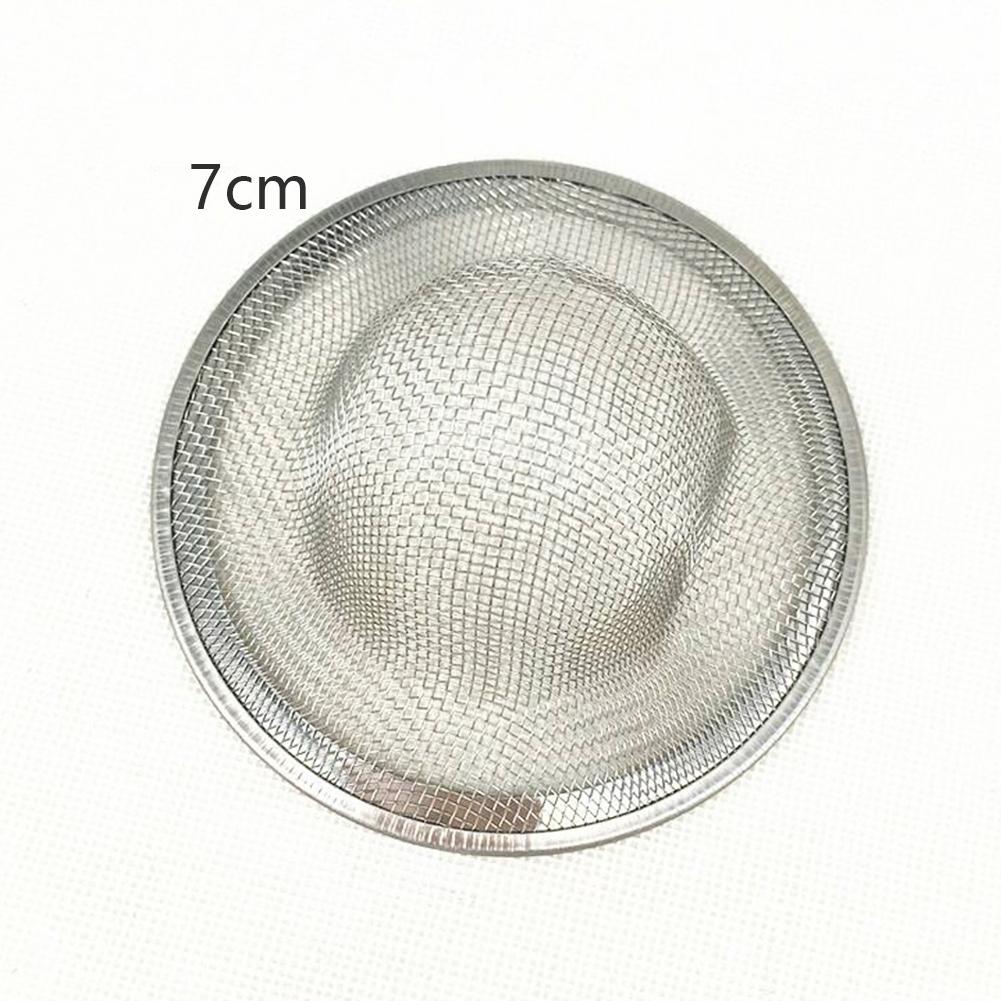 Bath Bathroom Stainless Steel Sink Strainer Floor Drain Filter Cover Kitchen New