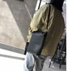 Johnature Einfache echtes Leder Frauen Tasche natürliche weiche Rindsleder Handtasche Verbundtasche Umhängetaschen