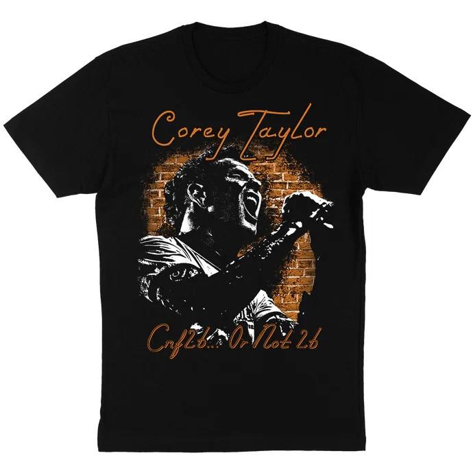 NEW Corey Taylor Live In Tour Heavy Cotton Black S-5XL T Shirt BT657 XXXL