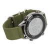 Men Digital Sports Watch Rainproof Alarm Countdown Dual Time Zone Nylon Strap Digital Watch with Stopwatch for Outdoor