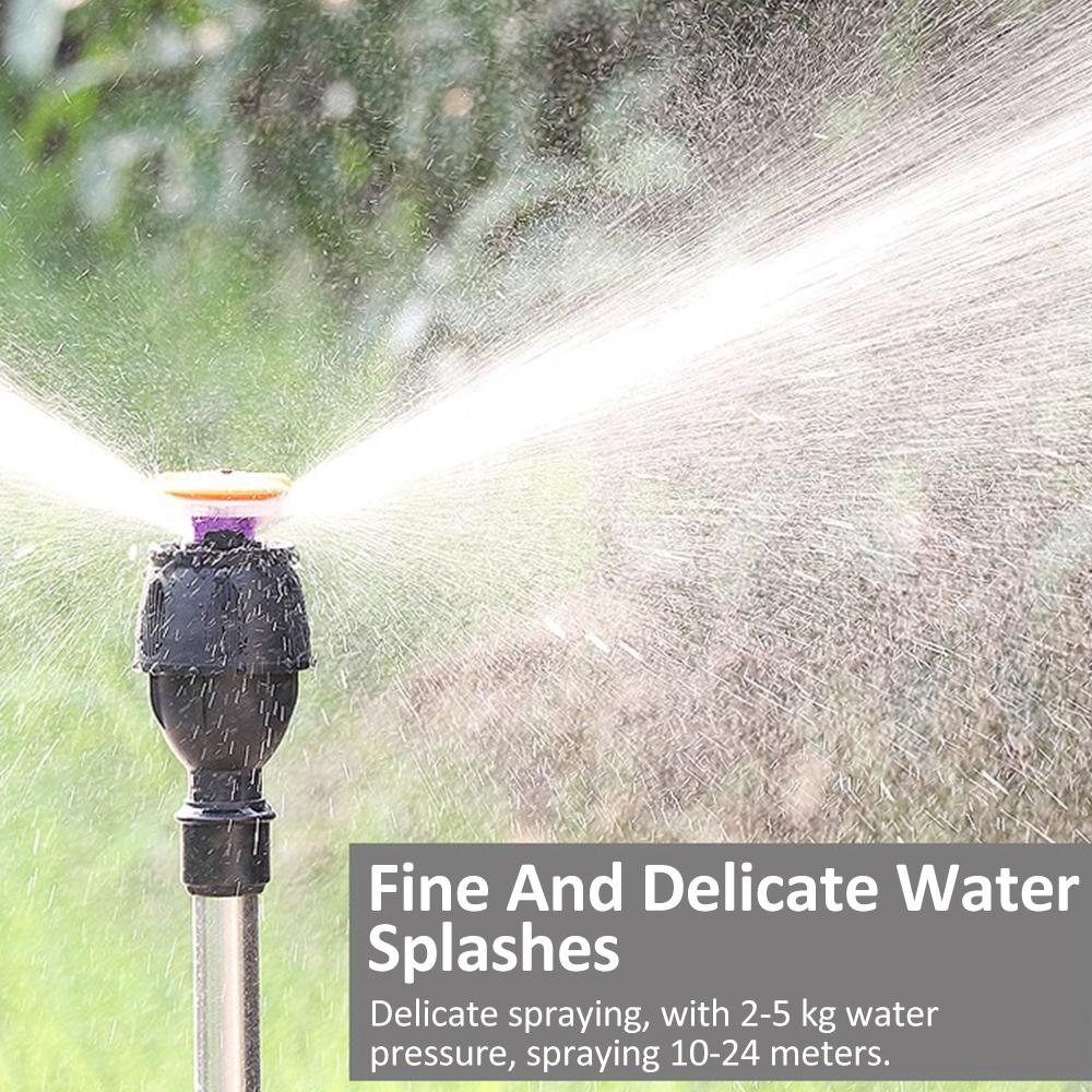 Stativsprinkler für den Hof, rotierender Stativsprinkler, automatische 360-Grad-Großflächenabdeckung