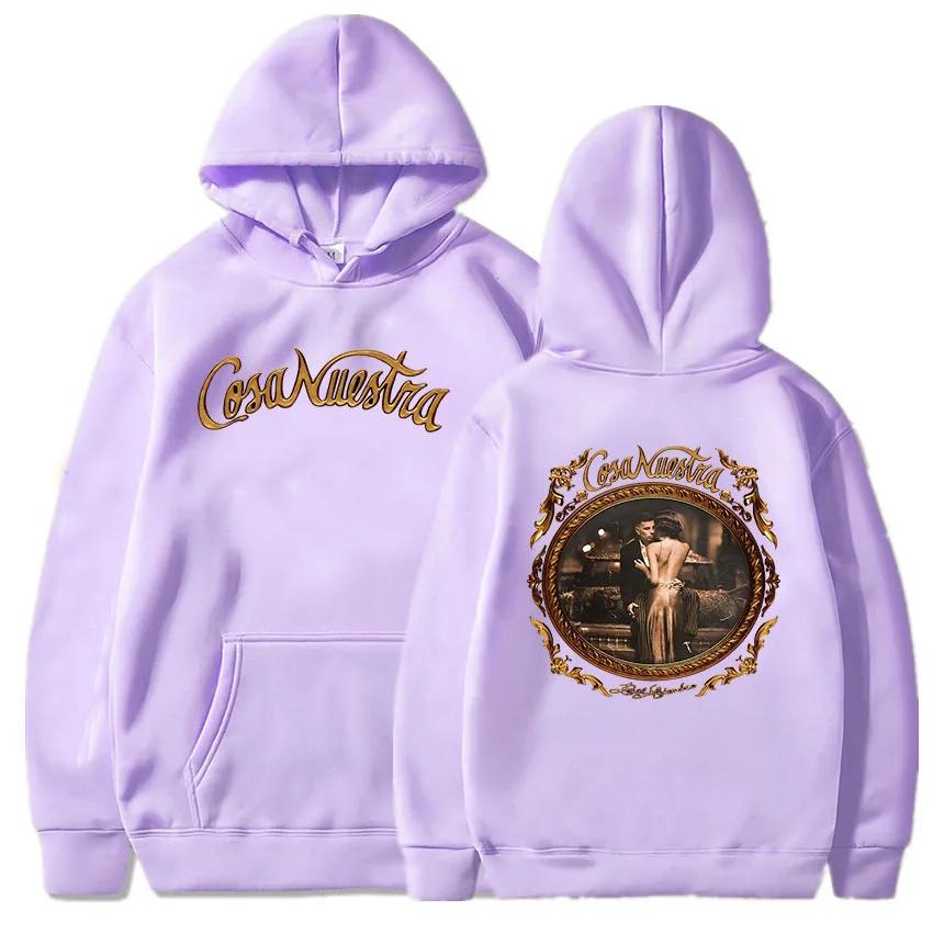 Rauw Alejandro Coca Nuestra Album Hoodies Streetwear Hip Hop Men Women Clothing Casual Hooded Winter Soft Sweatshirt Print Hoody