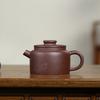 170ml High-end Yixing Purple Clay Teapots Master Handmade Giant Wheel Bead Pot Raw Ore Purple Mud Kettle Zisha Tea Set Cafes Cha