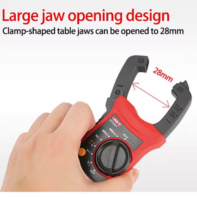 UNI-T UT201+ UT202+ UT203+ UT204+ Digital AC/DC Voltage Clamp Multimeter True RMS 400-600A Auto-Ranging Voltmeter and Ohmmeter