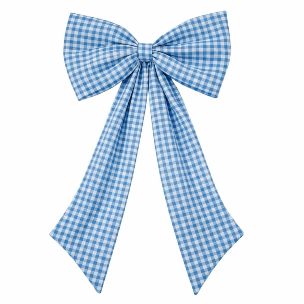 Multi-Purpose Fabric Bow Wall Decor Plaid Bow Large Fabric Bow Wedding Photo Booth