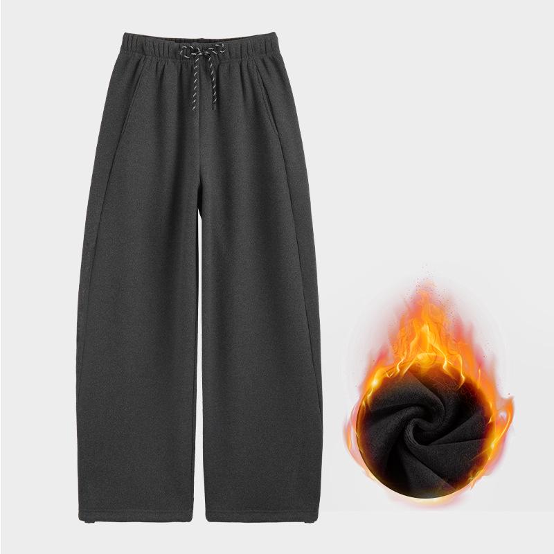 

Women s Faux Cashmere High Waist Cropped Pants - Spring 2026 New Loose Fit XL