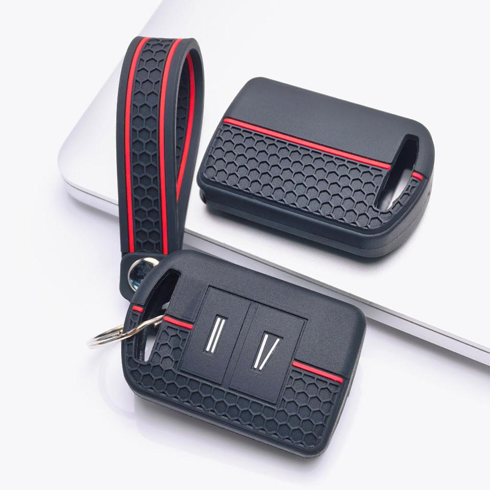 Key Shell Cover With Keychain for Opel Corsa Astra Insignia Zafira Meriva Antara Mokka Adam Protective Accessory Key Fob Car Interior Accessories