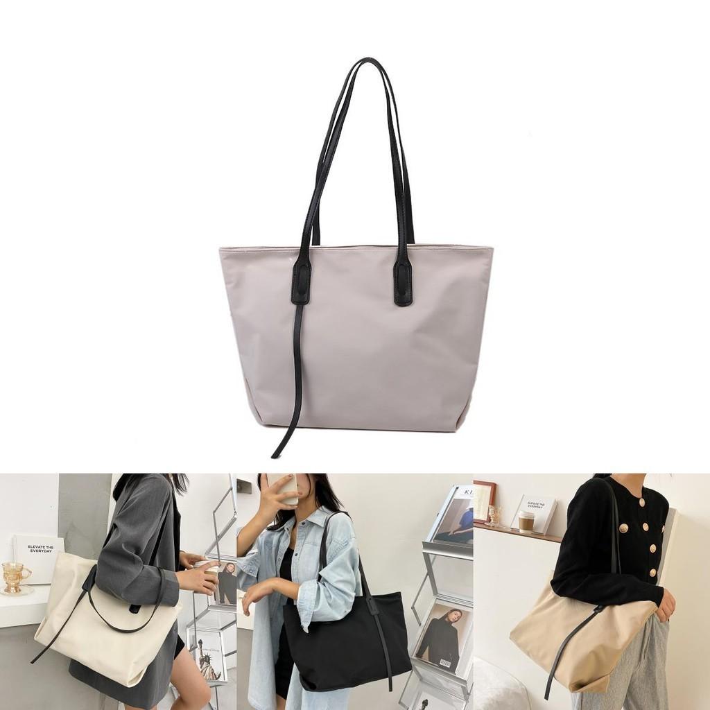 Stylish Nylon Women's Shoulder Bag 2023 Trendy Large Capacity Tote For Daily Use