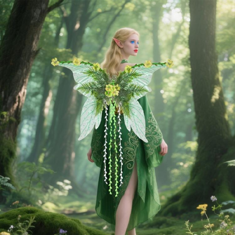 Fairys Wing Angel Wing Butterfly Wing Woodland Elf Wing Renaissances Halloween Costume Accessories Cosplay Dressing Up