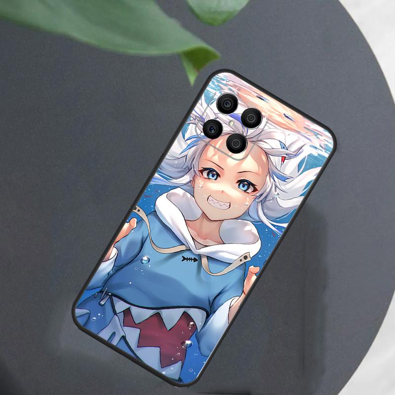 Gawr Gura Hololive Girl For Honor Magic 8 7 6 Pro Case For Honor Win RT X9d X9c X9b X9a X8c X8b 50 70 90 200 400 Lite