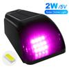 LED Universal Alarm Lamp Wear Resist Roof Mouse Light Punch-Free Truck Pickup Warning Light for Pickup Trucks SUV Motorcycles