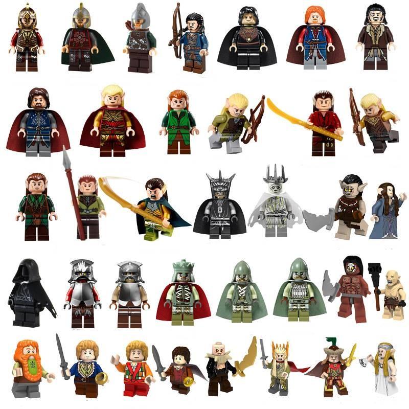 Of Lord The The Rings Hobbit Building Block Toy Mini Figures Fit Gift Children