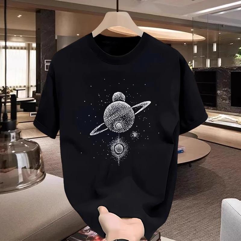 

женская мужская хлопковая футболка с круглым вырезом, с коротким рукавом, с принтом, повседневные футболки S