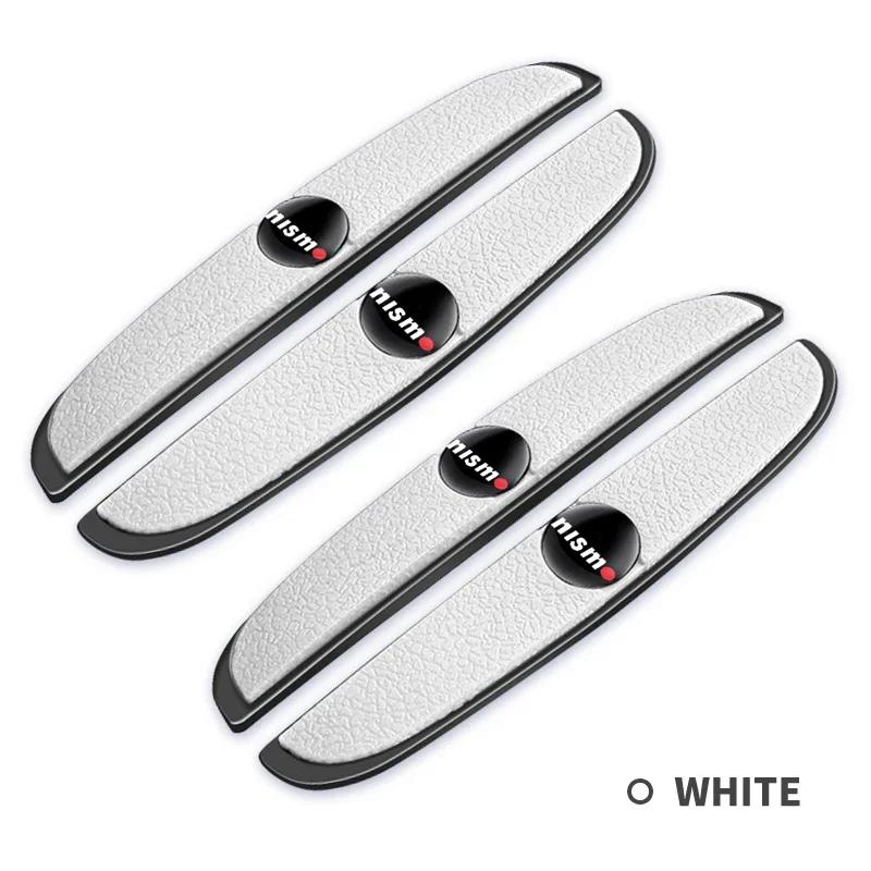 4pcs Car Door Protector Guard Strip For Nissan Nismo Qashqai J10 J11 Juke Micra X Trail Leaf Sentra Patrol Y61 Note Tiida Rogue