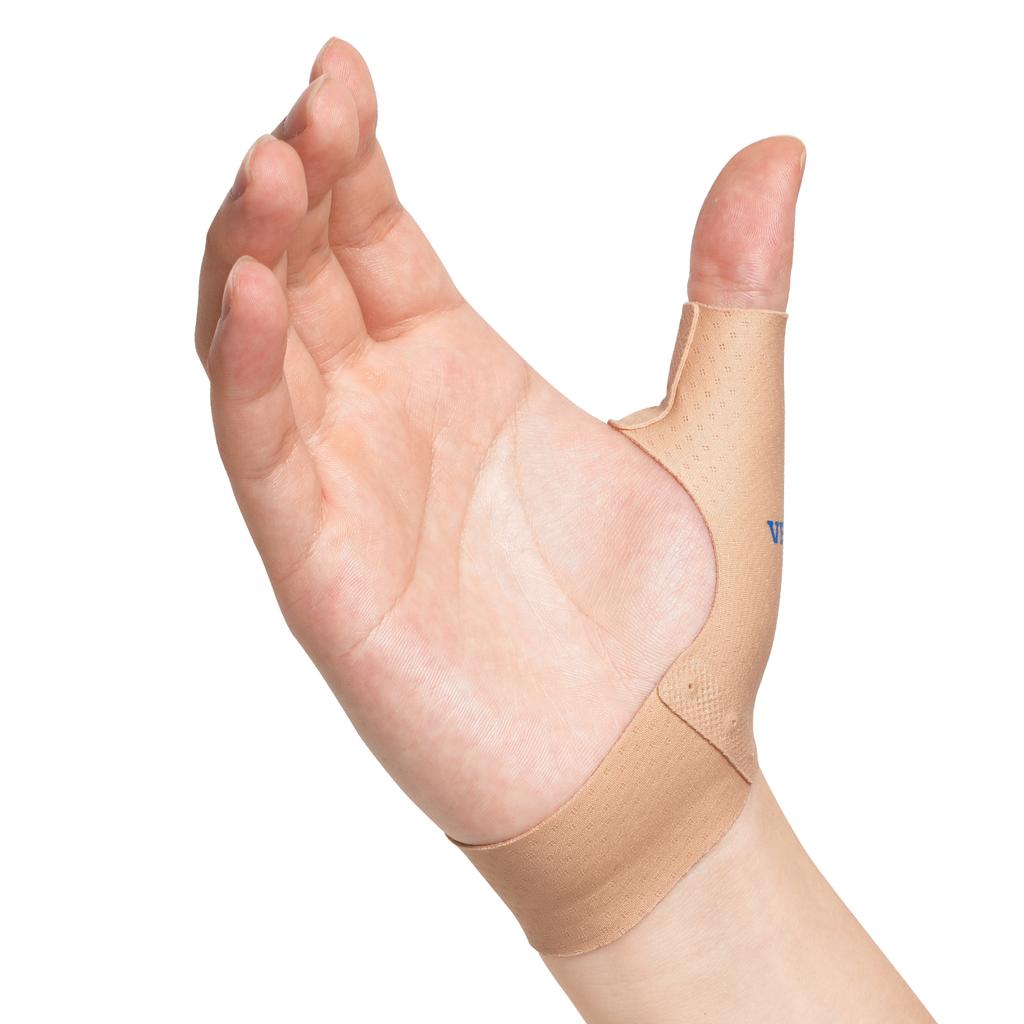 Velpeau Elastic Thumb Support Sleeve For Mild Tenosynovitis Pain And Isolate Skin, Thumb Compression Sleeve Ambidextrous Design