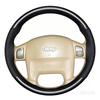 Ized Black Style Cowhide Car Steering Wheel Cover for Jeep Grand Cherokee Hand-Stitched Napa Leather Steering Wheel Wrap